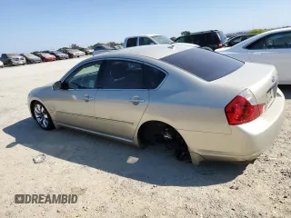 2006 Infiniti M45 with VIN JNKBY01E66M201087, listed as a Copart auction lot 73142244 with 187,021 mi miles and Salvage Title. Bid and sale history available at carsss.com. Image 2.