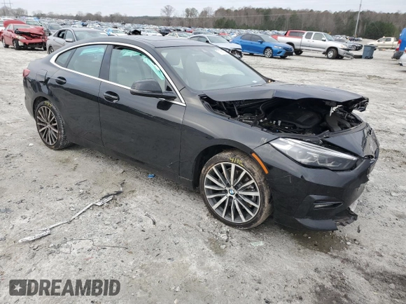 2021 BMW 2 Series 228i with VIN WBA53AK09M7J40848, listed as a Copart auction lot 71961652 with 45,638 mi miles. Bid and sale history available at carsss.com. Image 4.