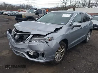 2016 Acura RDX Tech Pkg with VIN 5J8TB4H59GL002967, listed as a IAAI auction lot 41236460 with 78,978 mi miles. Bid and sale history available at carsss.com. Image 2.