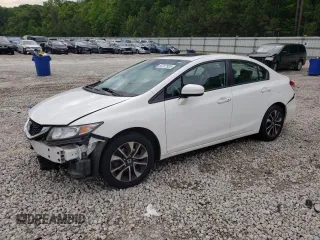 2015 Honda Civic EX z VIN 19XFB2F80FE104064, wystawiony jako Copart lot #55787925 z przebiegiem 46 166 mil mil oraz Szkoda całkowita • Salvage title. Historia ofert i sprzedaży dostępna na DreamBid. Obrazek 1.