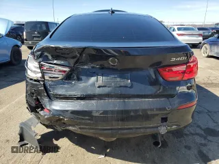 2018 BMW 3 Series 340i xDrive with VIN WBA8Y3C57JG451291, listed as a Copart auction lot 45725545 with 75,492 mi miles and Salvage Title. Bid and sale history available at carsss.com. Image 6.