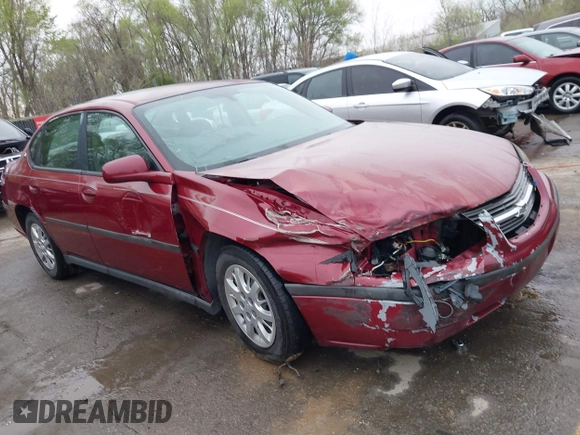 2005 Chevrolet Impala with VIN 2G1WF52E759282464, listed as a IAAI auction lot 41939488 with 236,212 mi miles and . Bid and sale history available at DreamBid. Image 1.