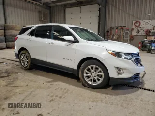 2018 Chevrolet Equinox LT with VIN 2GNAXSEV1J6230243, listed as a Copart auction lot 48327555 with 90,516 mi miles and Salvage Title. Bid and sale history available at DreamBid. Image 4.