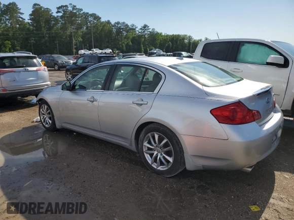 2008 Infiniti G35 Journey with VIN JNKBV61E68M217269, listed as a Copart auction lot 55073805 with 206,684 mi miles and Salvage Title. Bid and sale history available at DreamBid. Image 2.