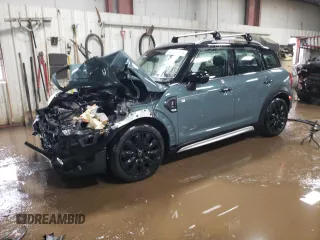 2021 MINI Countryman Cooper S z VIN WMZ83BR08M3M69818, wystawiony jako Copart lot #49461025 z przebiegiem 31 418 mil mil oraz Szkoda całkowita • Salvage title. Historia ofert i sprzedaży dostępna na DreamBid. Obrazek 1.