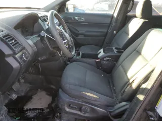 2016 Ford Utility Police Interceptor with VIN 1FM5K8AR4GGC07998, listed as a Copart auction lot 81365434 with 0 mi miles and Salvage Title. Bid and sale history available at carsss.com. Image 7.