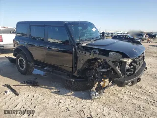 2024 Ford Bronco Badlands with VIN 1FMEE9BPXRLA90299, listed as a Copart auction lot 47808985 with 2,541 mi miles and Salvage Title. Bid and sale history available at carsss.com. Image 4.
