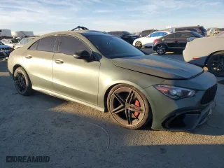 2022 Mercedes-Benz CLA with VIN W1K5J5DB1NN323050, listed as a Copart auction lot 88454735 with 13,995 mi miles and Salvage Title. Bid and sale history available at carsss.com. Image 4.