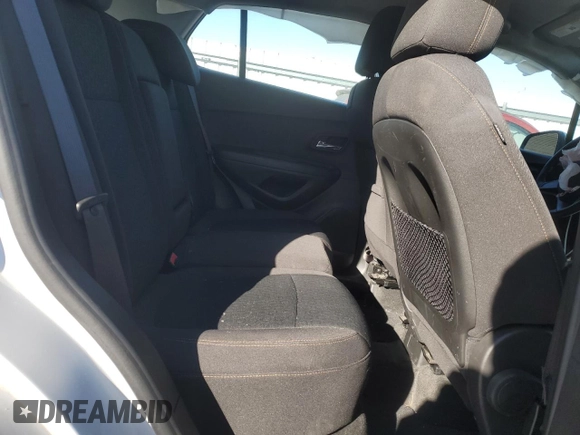 2017 Chevrolet Trax LS with VIN KL7CJNSB4HB128650, listed as a Copart auction lot 46163455 with 61,652 mi miles and Salvage Title. Bid and sale history available at carsss.com. Image 11.