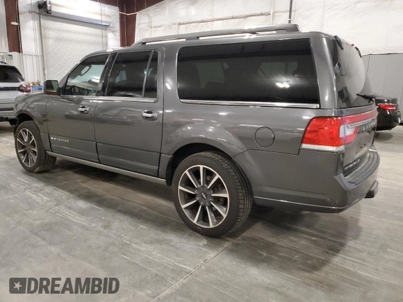 2017 Lincoln Navigator Reserve z VIN 5LMJJ3LT3HEL02544, wystawiony jako Copart lot #59875255 z przebiegiem 123 720 mil mil oraz Szkoda całkowita • Salvage title. Historia ofert i sprzedaży dostępna na DreamBid. Obrazek 2.