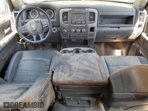 2022 Ram 1500 Tradesman with VIN 3C6RR6KG4NG291199, listed as a Copart auction lot 56092405 with 42,804 mi miles and Salvage title. Bid and sale history available at DreamBid. Image 8.