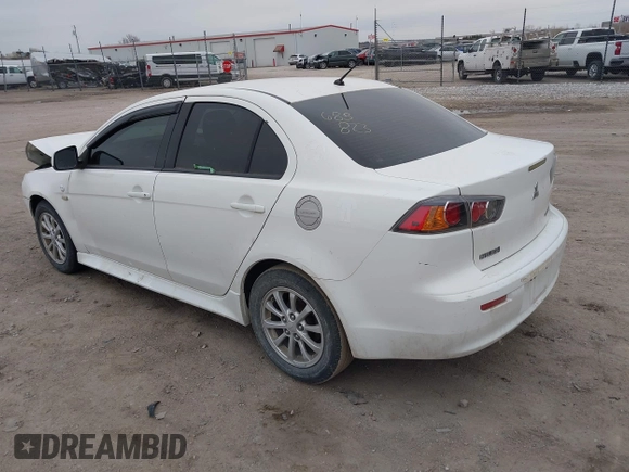 2014 Mitsubishi Lancer ES with VIN JA32U2FU4EU002366, listed as a IAAI auction lot 41942673 with 117,934 mi miles. Bid and sale history available at carsss.com. Image 3.
