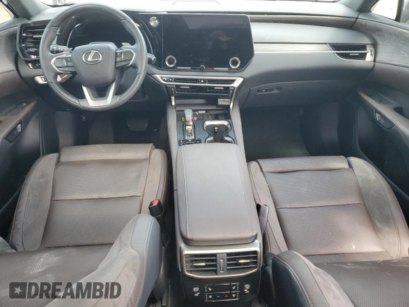 2023 Lexus RX with VIN 2T2BBMCA3PC009530, listed as a Copart auction lot 62807734 with 4,844 mi miles and Salvage Title. Bid and sale history available at carsss.com. Image 8.