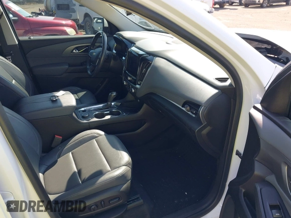 2018 Chevrolet Traverse Premier z VIN 1GNERKKW6JJ220965, wystawiony jako IAAI lot #37625637 z przebiegiem 99 072 mil mil oraz . Historia ofert i sprzedaży dostępna na DreamBid. Obrazek 5.