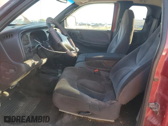 1998 Dodge Dakota SLT with VIN 1B7GG22Y6WS584989, listed as a Copart auction lot 77398674 with 171,923 mi miles and Salvage Title. Bid and sale history available at carsss.com. Image 7.