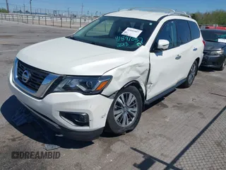2018 Nissan Pathfinder SL with VIN 5N1DR2MN5JC610240, listed as a IAAI auction lot 41841057 with 100,217 mi miles and . Bid and sale history available at DreamBid. Image 17.