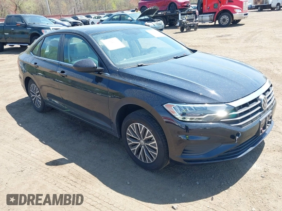 2021 Volkswagen Jetta S with VIN 3VWC57BU2MM102343, listed as a IAAI auction lot 42102193 with 33,205 mi miles and . Bid and sale history available at DreamBid. Image 1.