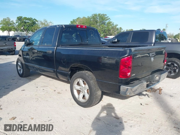 2007 Dodge Ram 1500 SLT with VIN 1D7HA182X7S178319, listed as a IAAI auction lot 41887003 with 194,314 mi miles. Bid and sale history available at carsss.com. Image 3.