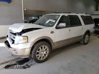2013 Ford Expedition EL XLT with VIN 1FMJK1J58DEF48959, listed as a Copart auction lot 42922655 with 220,526 mi miles and Salvage Title. Bid and sale history available at carsss.com. Image 1.
