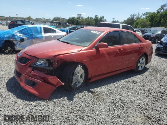2010 Toyota Camry with VIN 4T1BF3EKXAU111390, listed as a Copart auction lot 55261065 with 161,460 mi miles and Salvage Title. Bid and sale history available at DreamBid. Image 1.