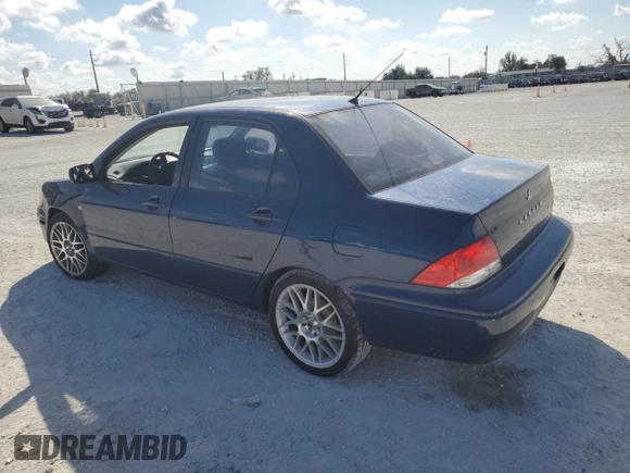 2003 Mitsubishi Lancer ES with VIN JA3AJ26E13U009608, listed as a Copart auction lot 44187705 with 139,719 mi miles and Salvage Title. Bid and sale history available at carsss.com. Image 2.