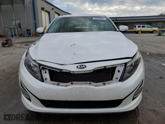 2015 Kia Optima LX with VIN KNAGM4A78F5608573, listed as a Copart auction lot 44223355 with 80,715 mi miles and Salvage Title. Bid and sale history available at carsss.com. Image 5.