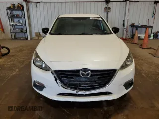 2015 Mazda 3 i SV with VIN JM1BM1T70F1234346, listed as a Copart auction lot 53711985 with 54,636 mi miles and Salvage Title. Bid and sale history available at DreamBid. Image 5.