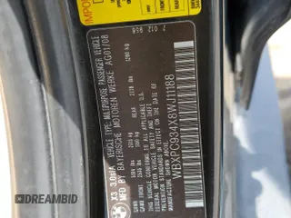 2008 BMW X3 3.0si with VIN WBXPC934X8WJ11188, listed as a Copart auction lot 59432445 with 104,232 mi miles and Clean title. Bid and sale history available at DreamBid. Image 13.