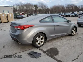 2013 Hyundai Elantra Coupe GS with VIN KMHDH6AE6DU002725, listed as a Copart auction lot 87509195 with 144,989 mi miles and Clean Title. Bid and sale history available at carsss.com. Image 3.