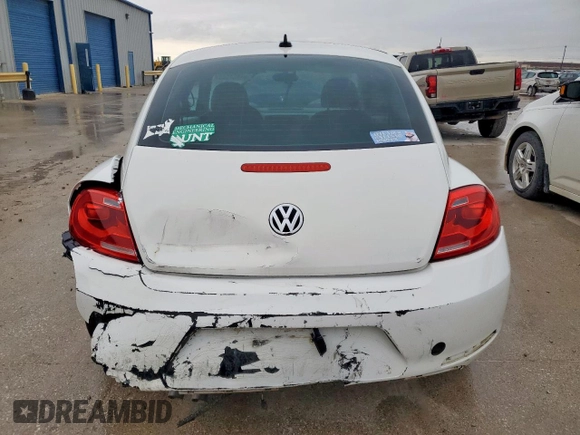 2013 Volkswagen Beetle 2.5L w/Sun/Sound/Nav with VIN 3VWJX7ATXDM610778, listed as a Copart auction lot 55654045 with Not Provided miles and Salvage Title. Bid and sale history available at DreamBid. Image 6.