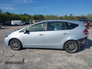 2016 Toyota Prius v Two with VIN JTDZN3EU2GJ042440, listed as a IAAI auction lot 42008316 with 160,000 mi miles. Bid and sale history available at carsss.com. Image 15.