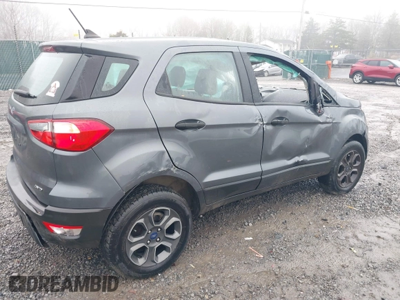 2020 Ford EcoSport S with VIN MAJ6S3FL0LC320581, listed as a IAAI auction lot 40914806 with 79,113 mi miles and . Bid and sale history available at DreamBid. Image 4.