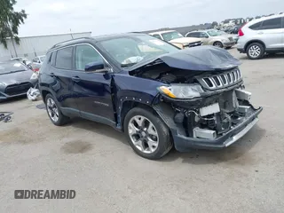2021 Jeep Compass Limited with VIN 3C4NJCCB1MT581406, listed as a IAAI auction lot 41934159 with 22,967 mi miles and . Bid and sale history available at DreamBid. Image 1.