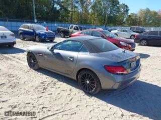 2017 Mercedes-Benz SLC with VIN WDDPK3JA6HF128761, listed as a IAAI auction lot 40619635 with 134,875 mi miles. Bid and sale history available at carsss.com. Image 3.