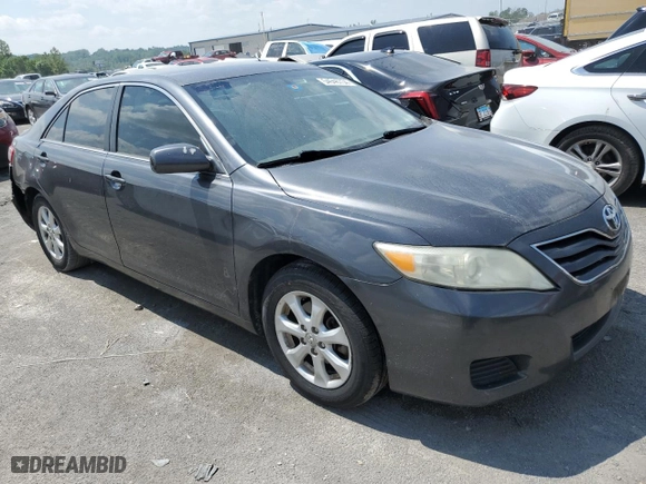2011 Toyota Camry LE with VIN 4T1BF3EK1BU698516, listed as a Copart auction lot 54946734 with 157,480 mi miles and Salvage Title. Bid and sale history available at carsss.com. Image 4.