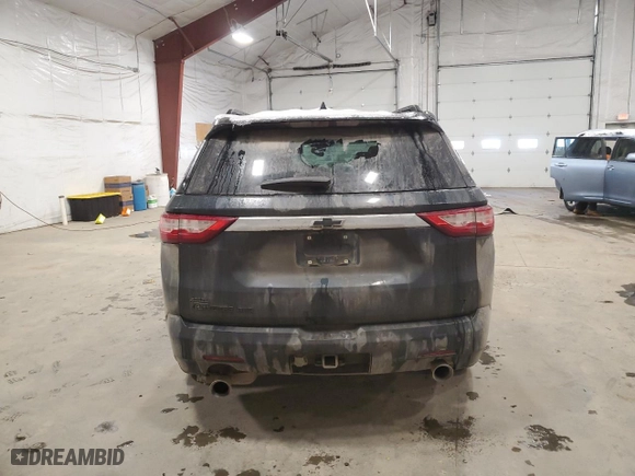 2020 Chevrolet Traverse LT Leather with VIN 1GNEVHKW2LJ180241, listed as a Copart auction lot 82531674 with 0 mi miles and Non Repairable. Bid and sale history available at carsss.com. Image 6.