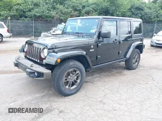 2016 Jeep Wrangler Unlimited Sahara z VIN 1C4HJWEG3GL343340, wystawiony jako IAAI lot #42683859 z przebiegiem 92 878 mil mil oraz . Historia ofert i sprzedaży dostępna na DreamBid. Obrazek 18.
