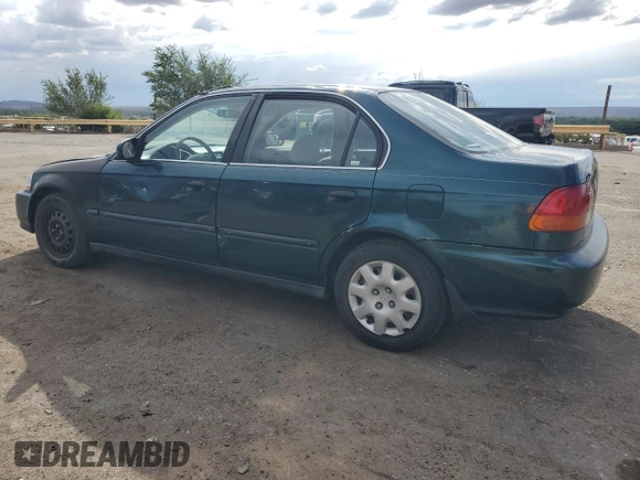 1998 Honda Civic LX with VIN 1HGEJ6673WL011044, listed as a Copart auction lot 69287544 with 172,822 mi miles and Salvage Title. Bid and sale history available at carsss.com. Image 2.