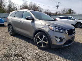 2016 Kia Sorento EX with VIN 5XYPHDA55GG004297, listed as a Copart auction lot 48830225 with 51,887 mi miles and Salvage Title. Bid and sale history available at carsss.com. Image 4.