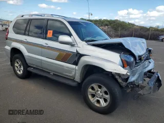 2008 Lexus GX 470 with VIN JTJBT20X680164287, listed as a Copart auction lot 46892755 with 94,815 mi miles and Salvage Title. Bid and sale history available at DreamBid. Image 4.
