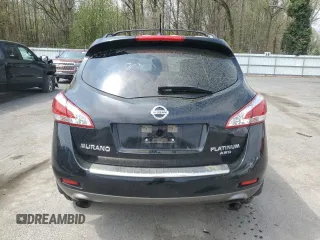 2013 Nissan Murano SV with VIN JN8AZ1MW7DW310040, listed as a Copart auction lot 53898505 with 185,853 mi miles and Salvage Title. Bid and sale history available at DreamBid. Image 6.