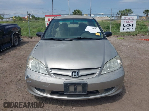 2004 Honda Civic LX with VIN 2HGES165X4H534246, listed as a IAAI auction lot 41921347 with 264,674 mi miles. Bid and sale history available at carsss.com. Image 13.
