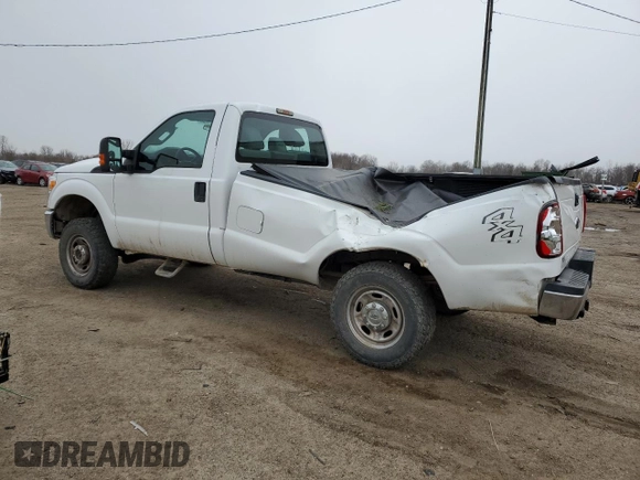 2015 Ford F-250 XLT with VIN 1FTBF2B65FEC58885, listed as a Copart auction lot 51991885 with 86,680 mi miles and Clean title. Bid and sale history available at DreamBid. Image 2.