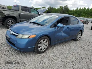 2006 Honda Civic LX z VIN 1HGFA16586L052873, wystawiony jako Copart lot #55038965 z przebiegiem 206 401 mil mil oraz Szkody całkowita. Historia ofert i sprzedaży dostępna na DreamBid. Obrazek 1.