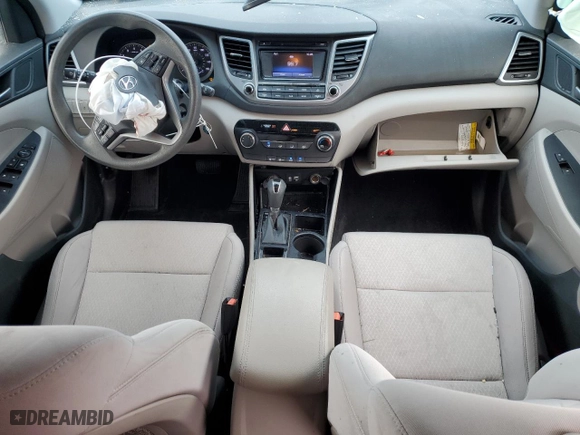 2017 Hyundai Tucson SE with VIN KM8J3CA48HU323534, listed as a Copart auction lot 49580295 with 44,507 mi miles and Salvage Title. Bid and sale history available at carsss.com. Image 8.