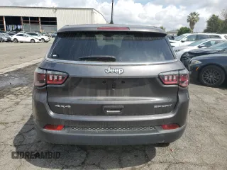2022 Jeep Compass Sport с VIN 3C4NJDAB9NT144165, выставлен на аукционе Copart как лот 51423775 с пробегом 18 482 миль миль и Чистый • Clean title. История ставок и продаж доступна на DreamBid. Изображение 6.