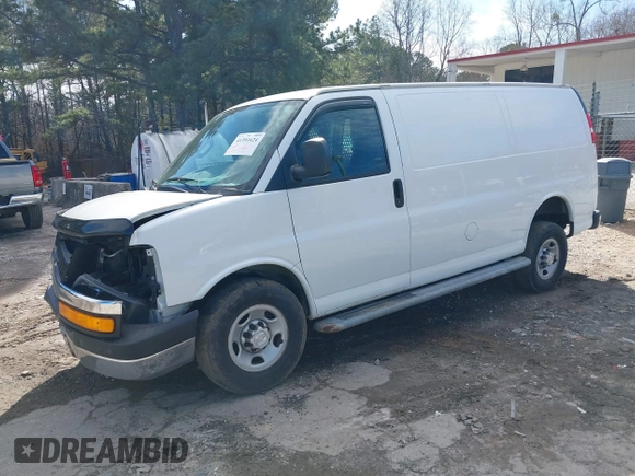 2018 Chevrolet Express Cargo Van with VIN 1GCWGAFG6J1906956, listed as a IAAI auction lot 41391624 with 87,038 mi miles. Bid and sale history available at carsss.com. Image 17.