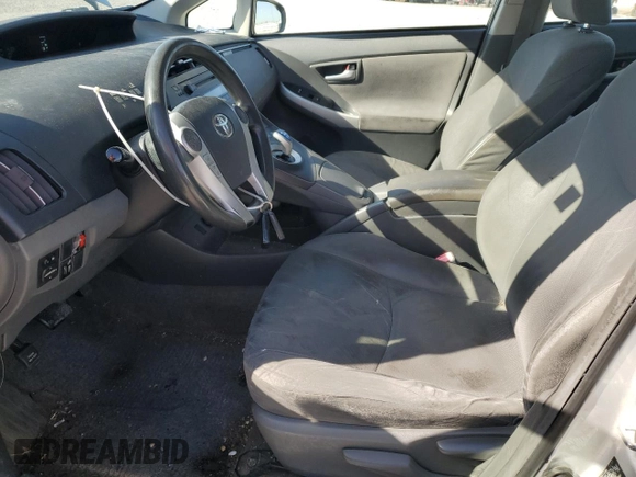 2011 Toyota Prius I with VIN JTDKN3DU6B5353843, listed as a Copart auction lot 52383135 with 306,749 mi miles and Clean Title. Bid and sale history available at DreamBid. Image 7.