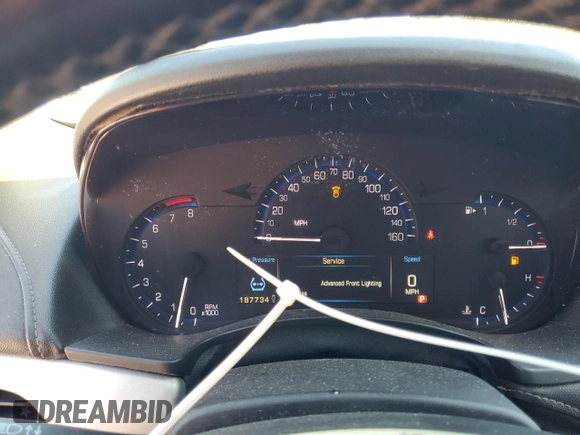 2013 Cadillac ATS Premium with VIN 1G6AE5S32D0134592, listed as a Copart auction lot 49045355 with 187,734 mi miles and Salvage Title. Bid and sale history available at carsss.com. Image 9.