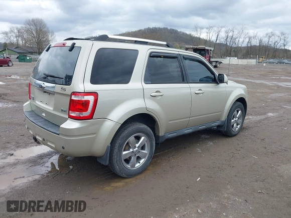 2012 Ford Escape Limited with VIN 1FMCU9EG5CKC24283, listed as a IAAI auction lot 41951067 with 134,666 mi miles. Bid and sale history available at carsss.com. Image 4.